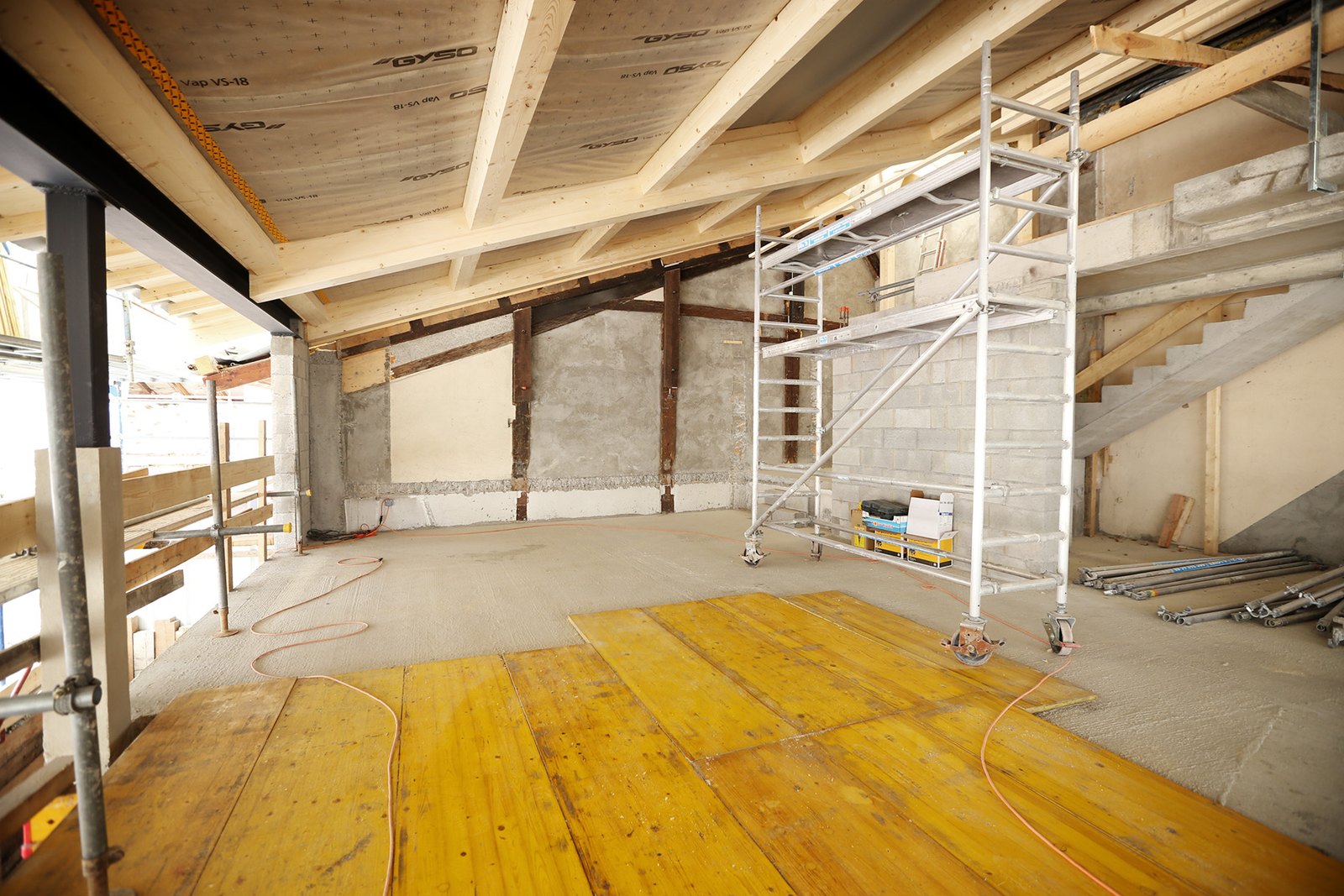 Projet Cologny — chantier