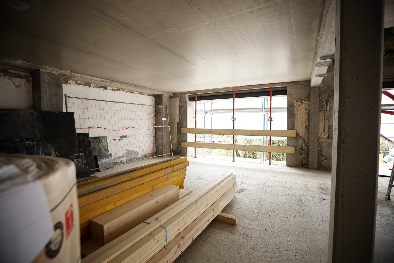 Projet Cologny — chantier