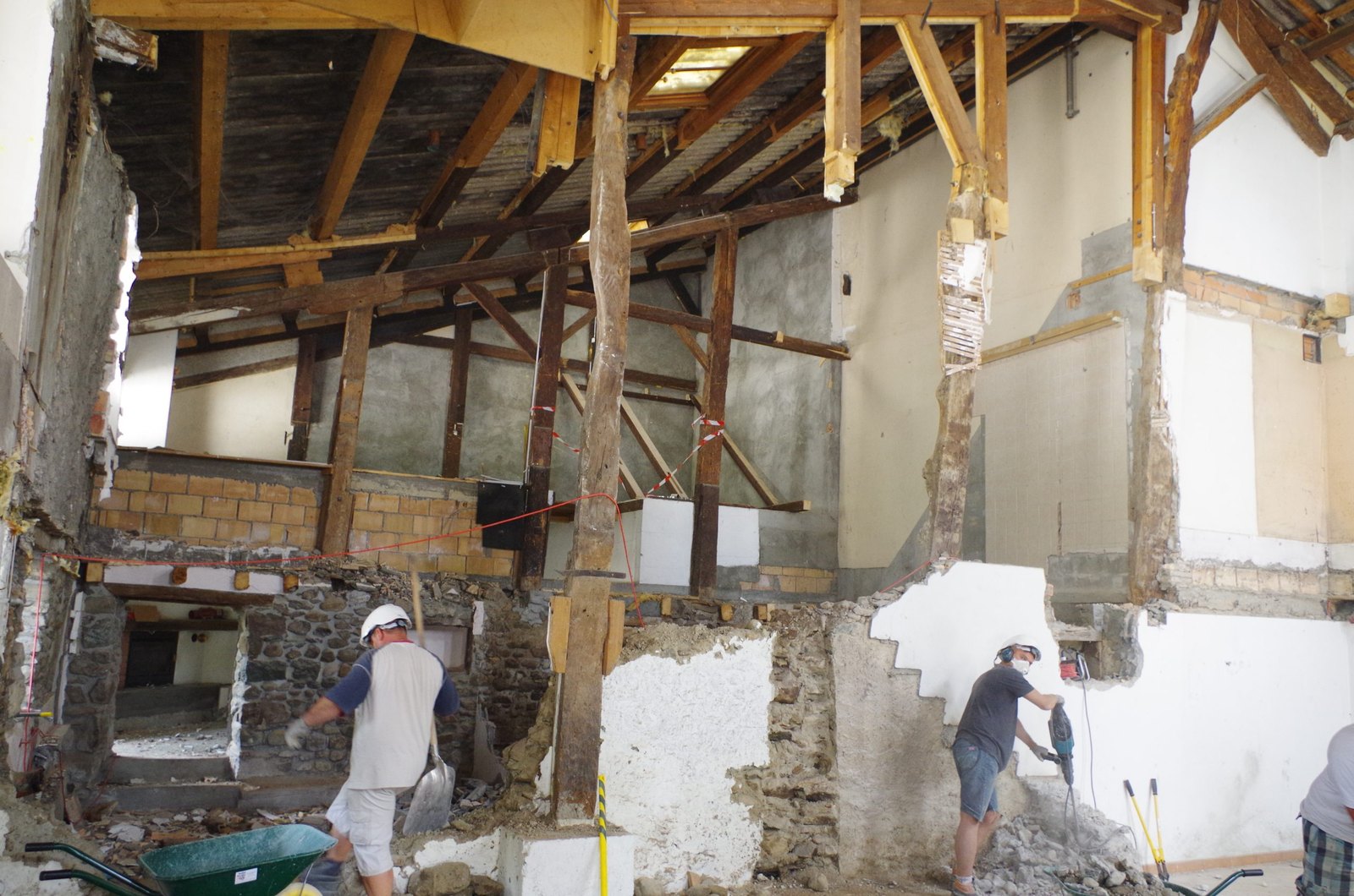 Projet Cologny — chantier