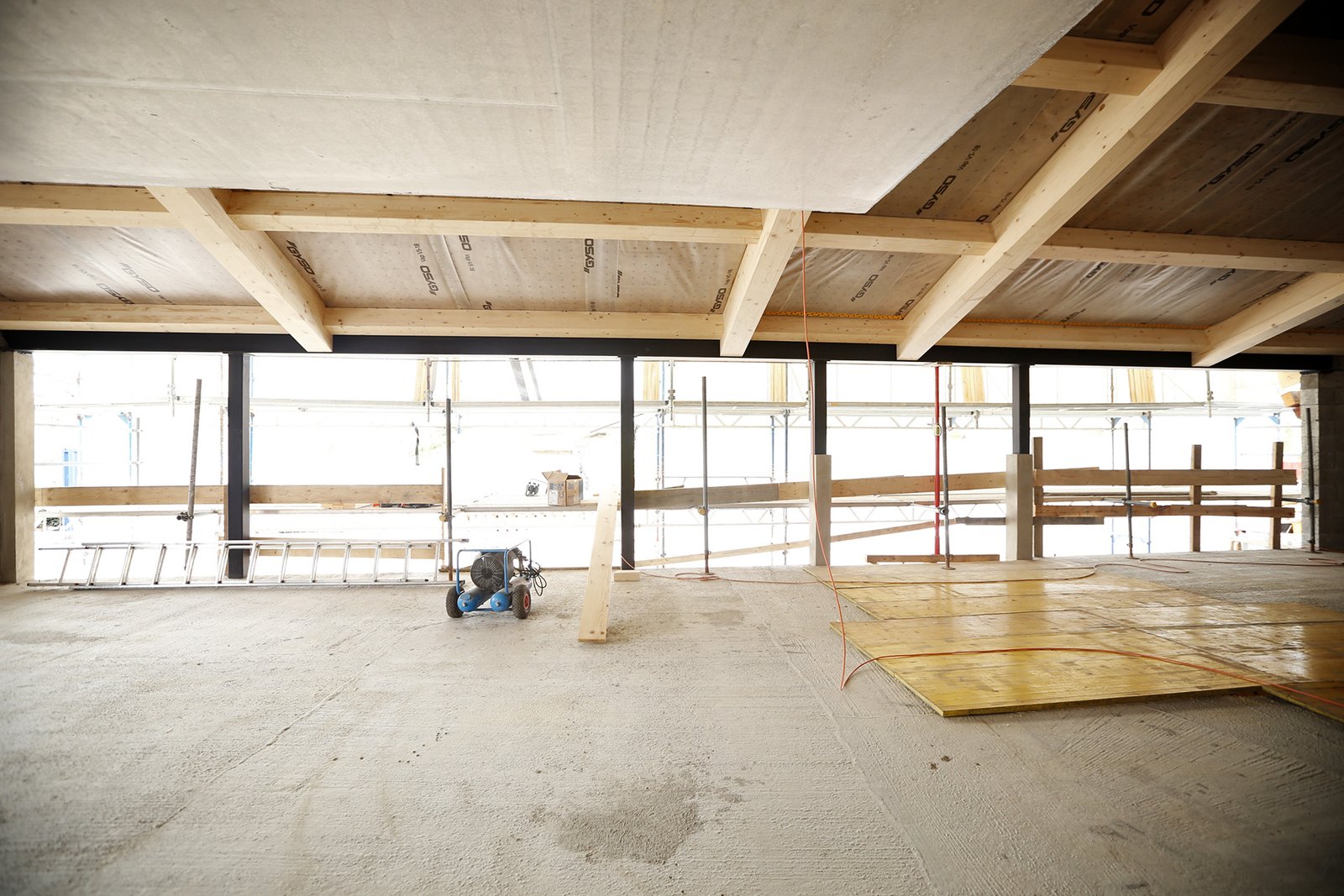Projet Cologny — chantier