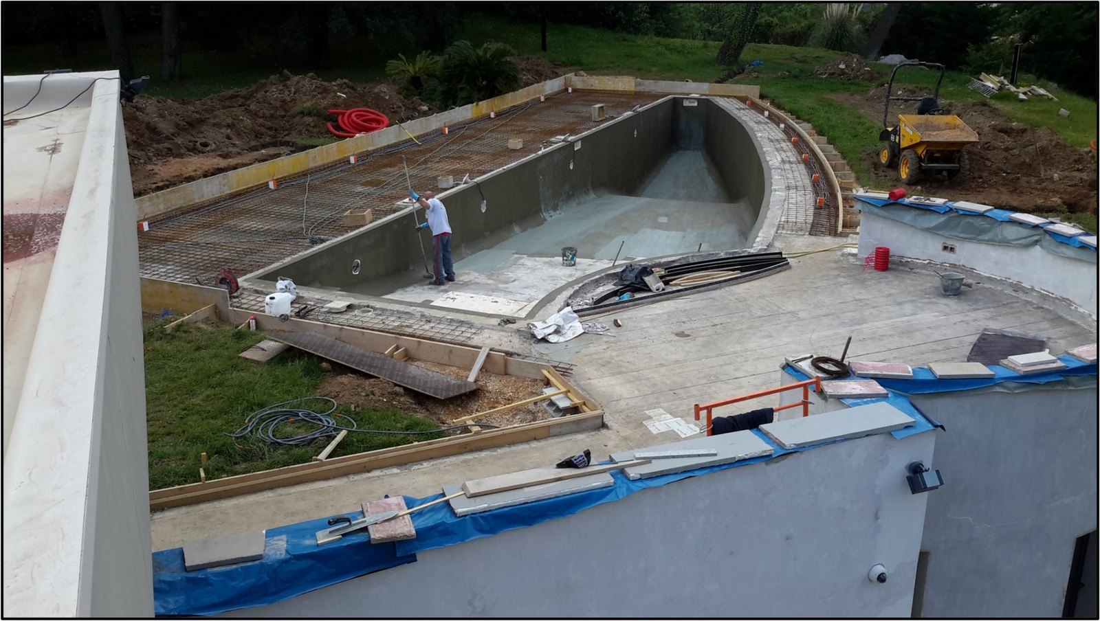 Projet Mougins — chantier