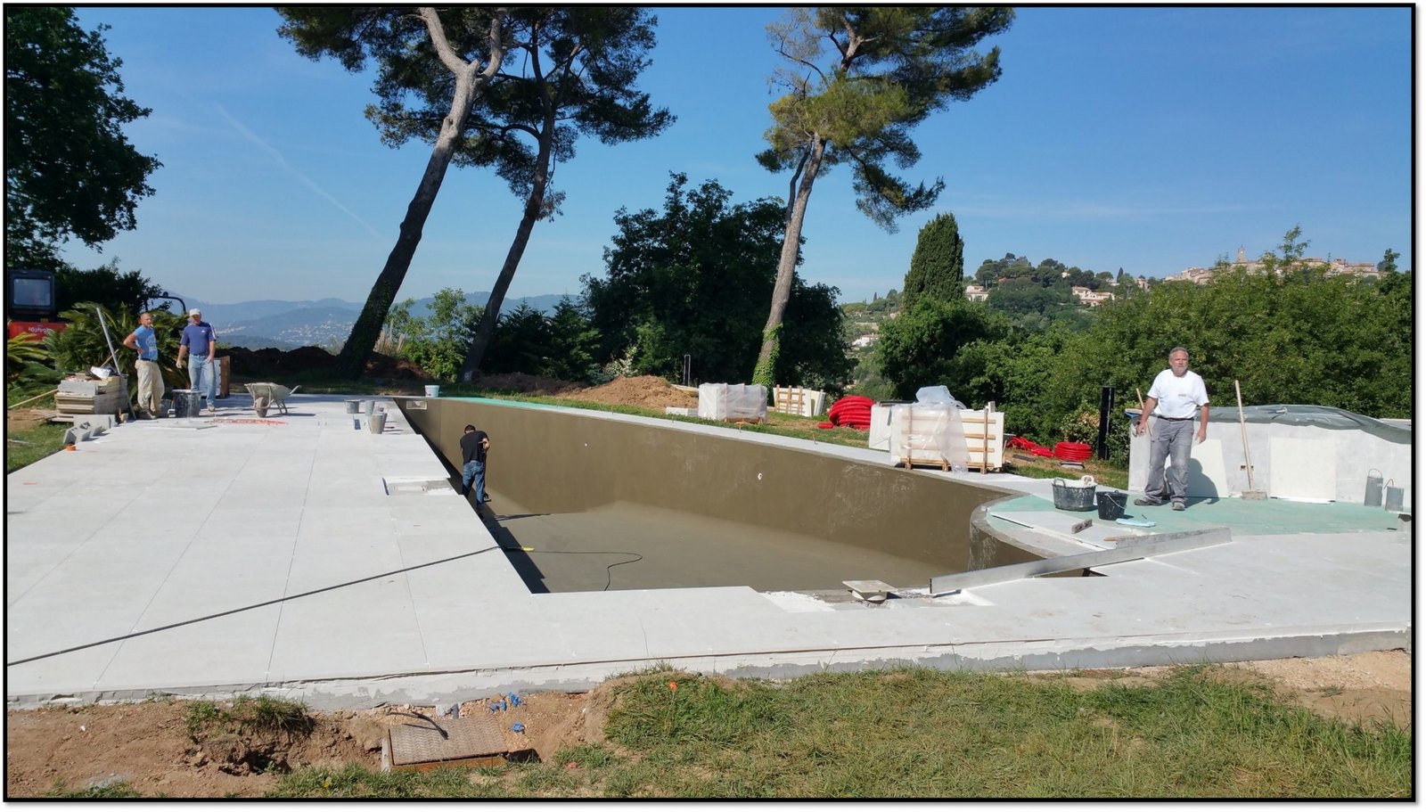 Projet Mougins — chantier