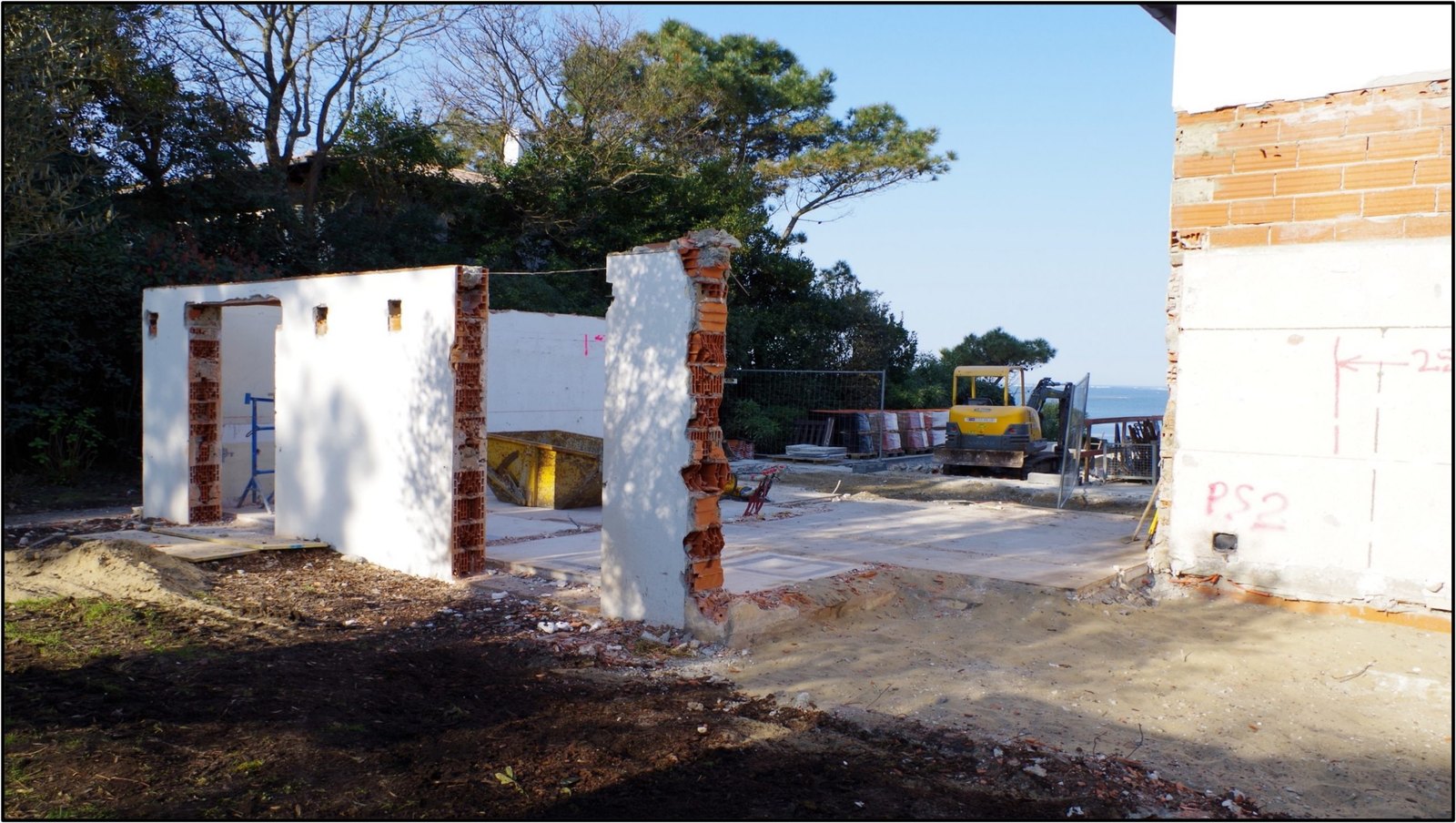 Projet Pyla-sur-Mer — chantier