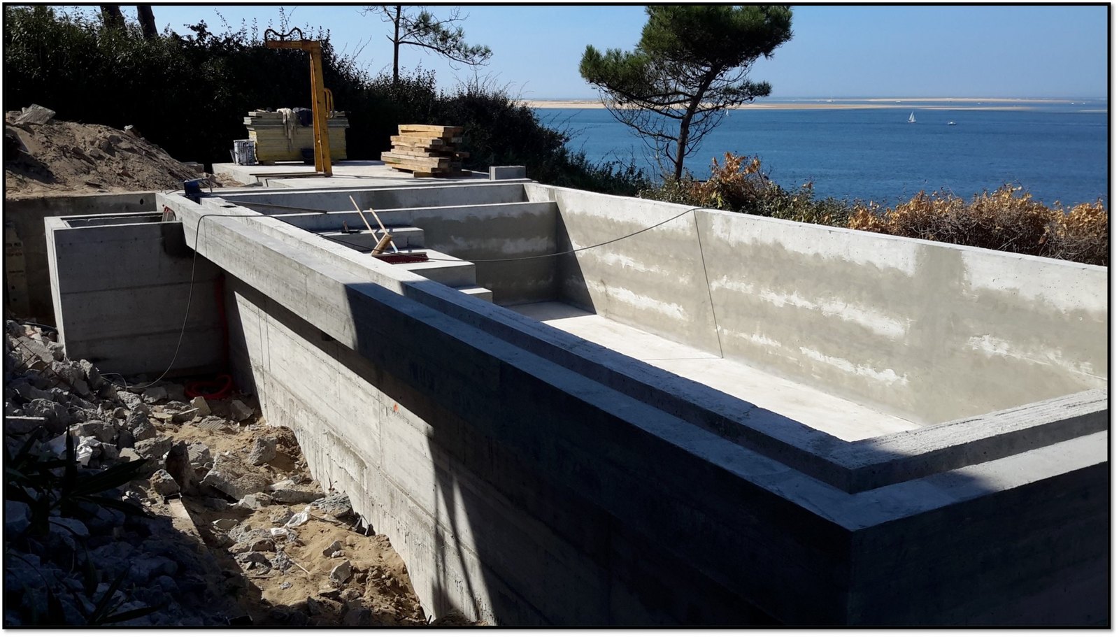 Projet Pyla-sur-Mer — chantier