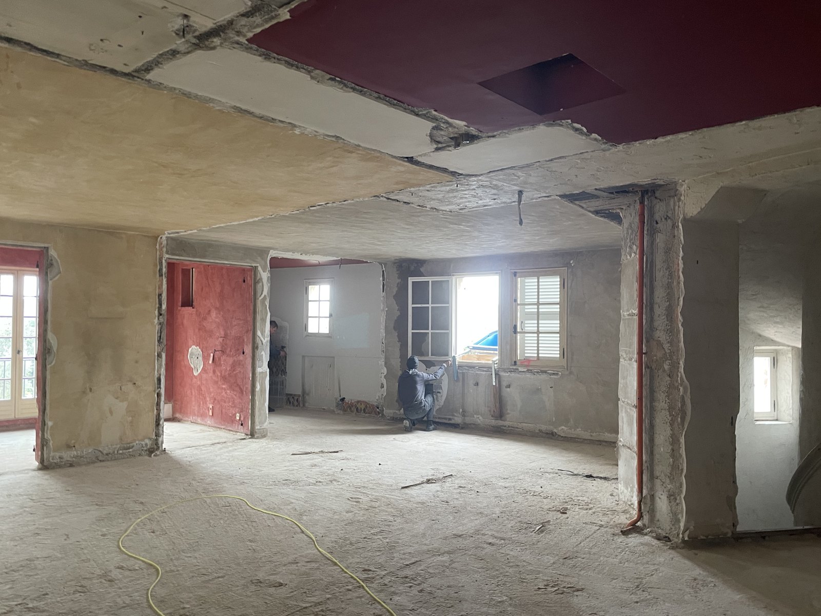 Villa Villefranche-sur-Mer — chantier